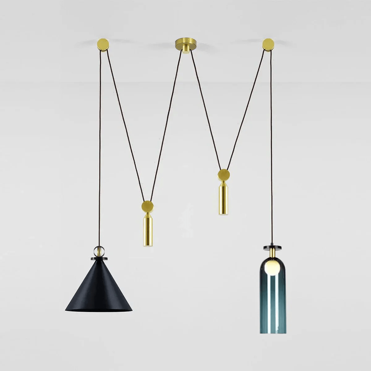 Lilleli Geometric Chandelier