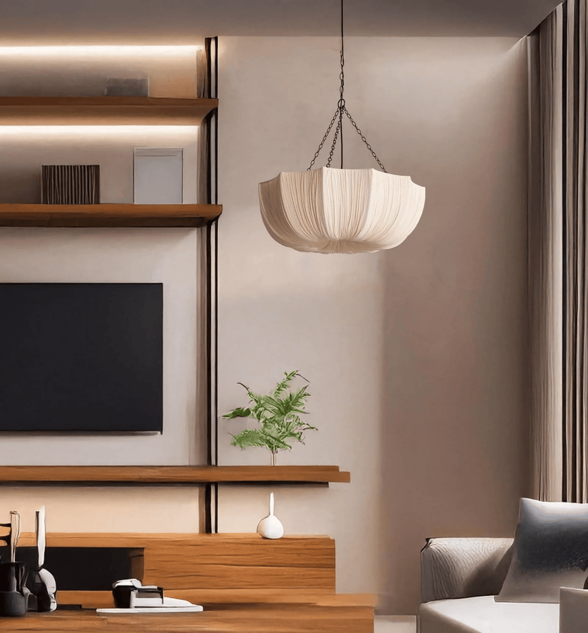 Roltalin Round Pendant Light