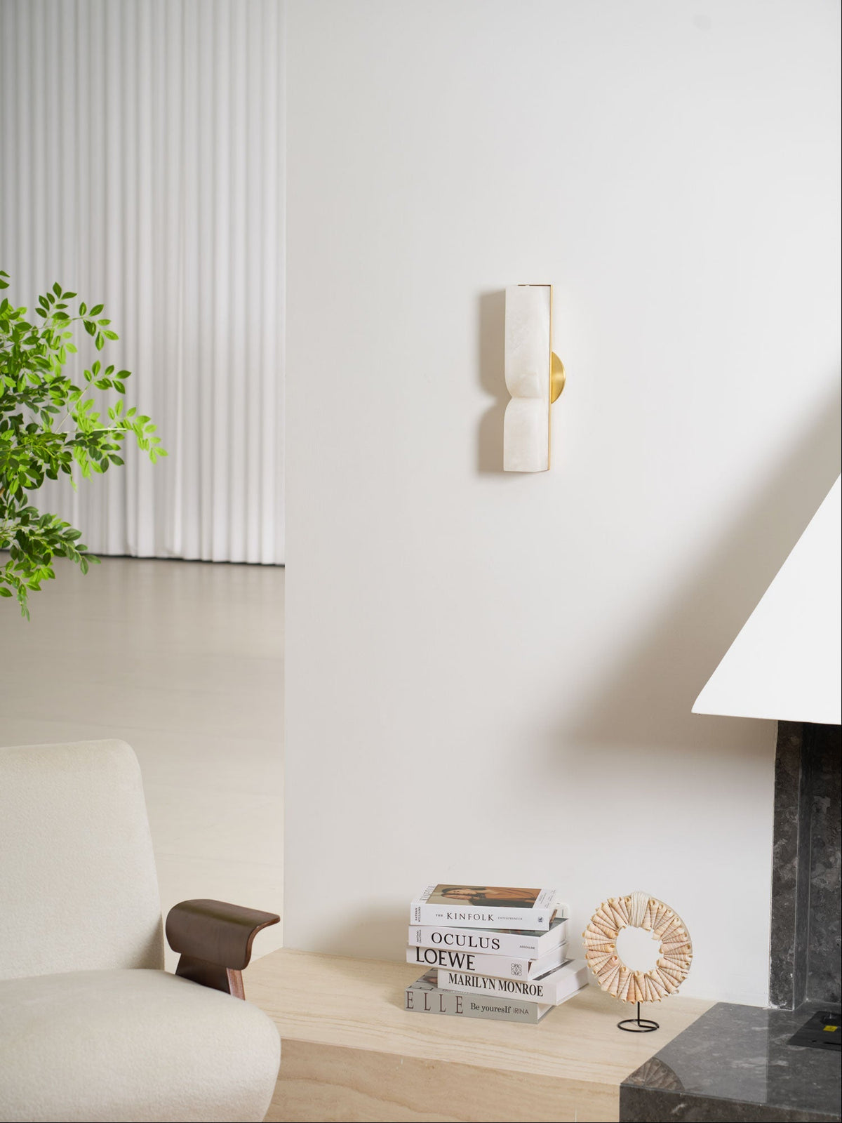 Bradamer Sculptural Wall Light