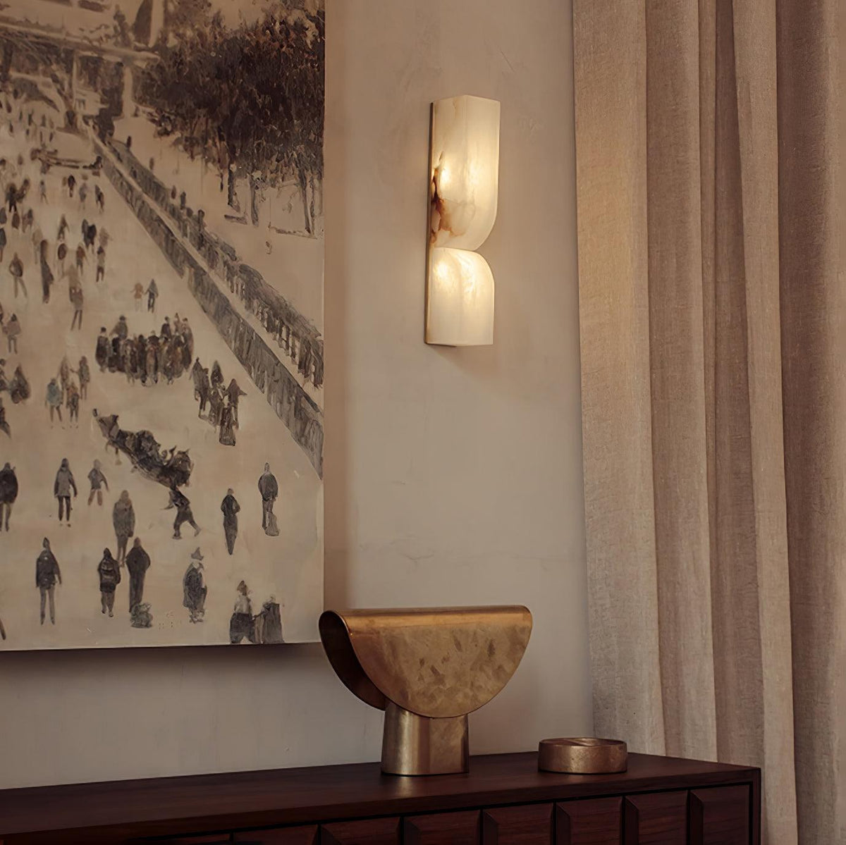 Bradamer Sculptural Wall Light