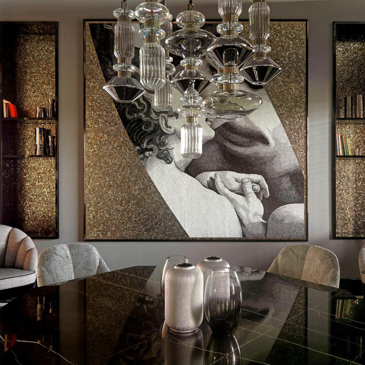 Rotomolo Sculptural Pendant Light