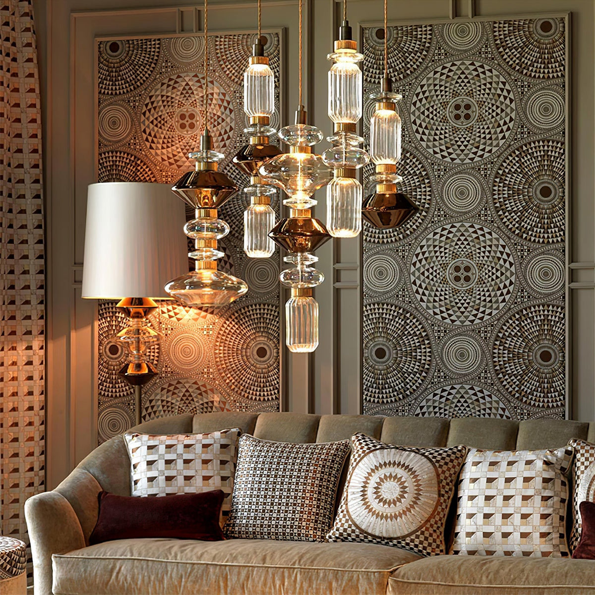 Rotomolo Sculptural Pendant Light
