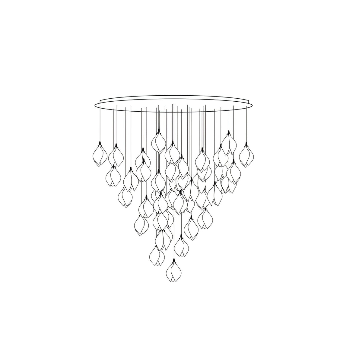 Taserra Floral Pendant Light