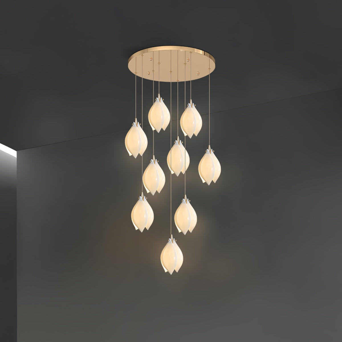 Taserra Floral Pendant Light