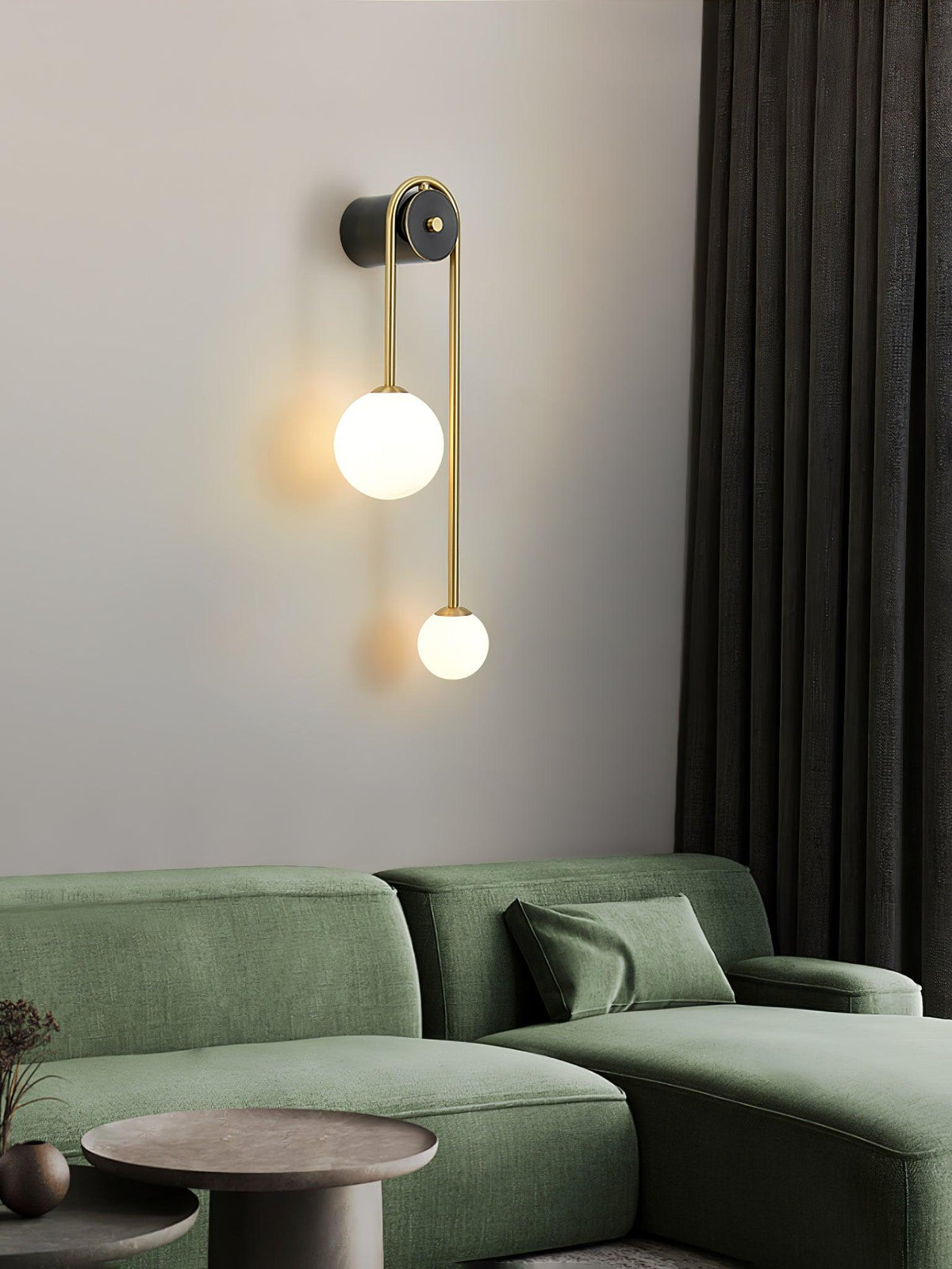 Jikelis Arched Wall Light