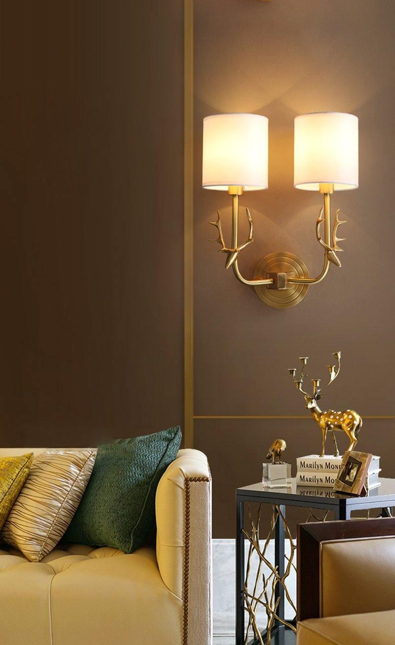 Vemia Deer Wall Light