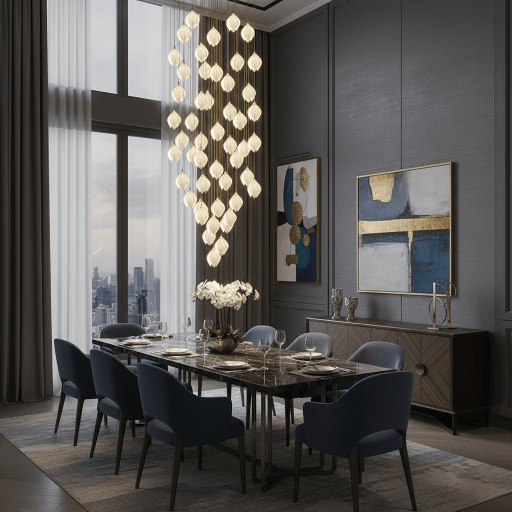 Taserra Floral Pendant Light