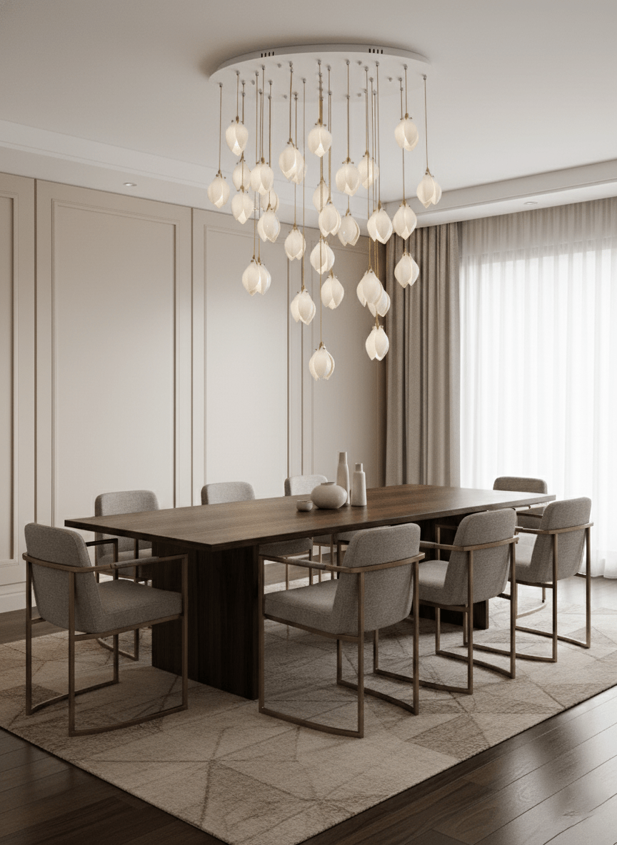 Taserra Floral Pendant Light