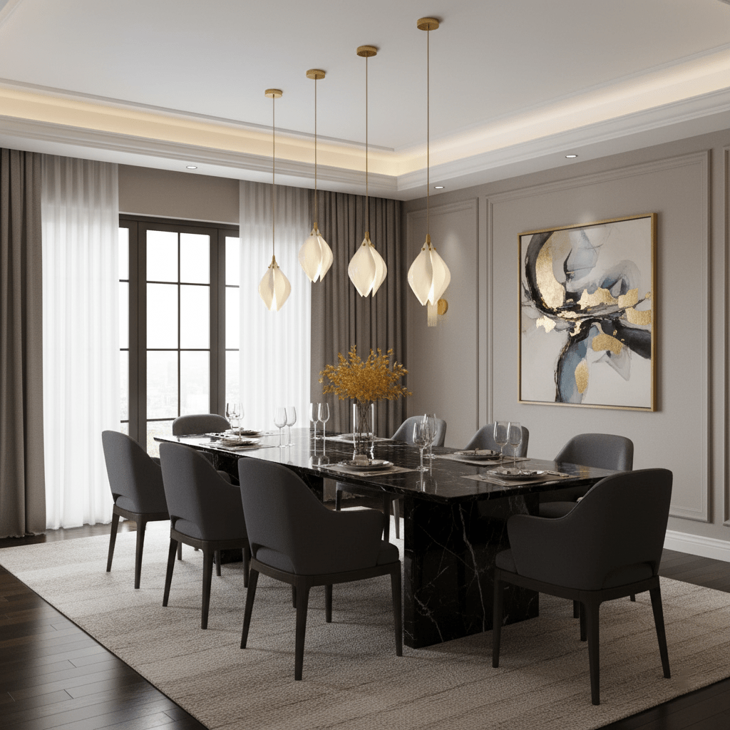 Taserra Floral Pendant Light