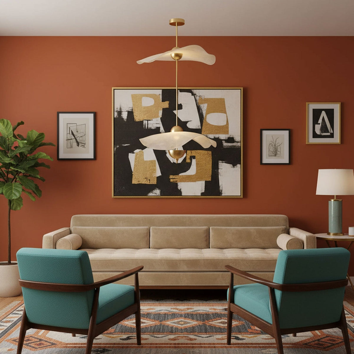 Vatosis Sculptural Pendant Light