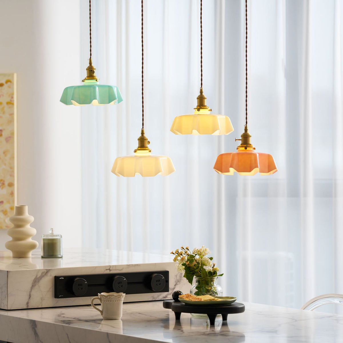 Kamili Vintage Pendant Light