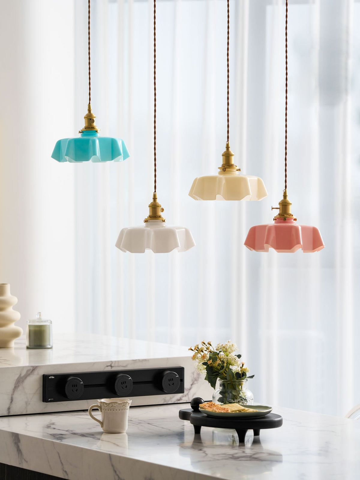 Kamili Vintage Pendant Light
