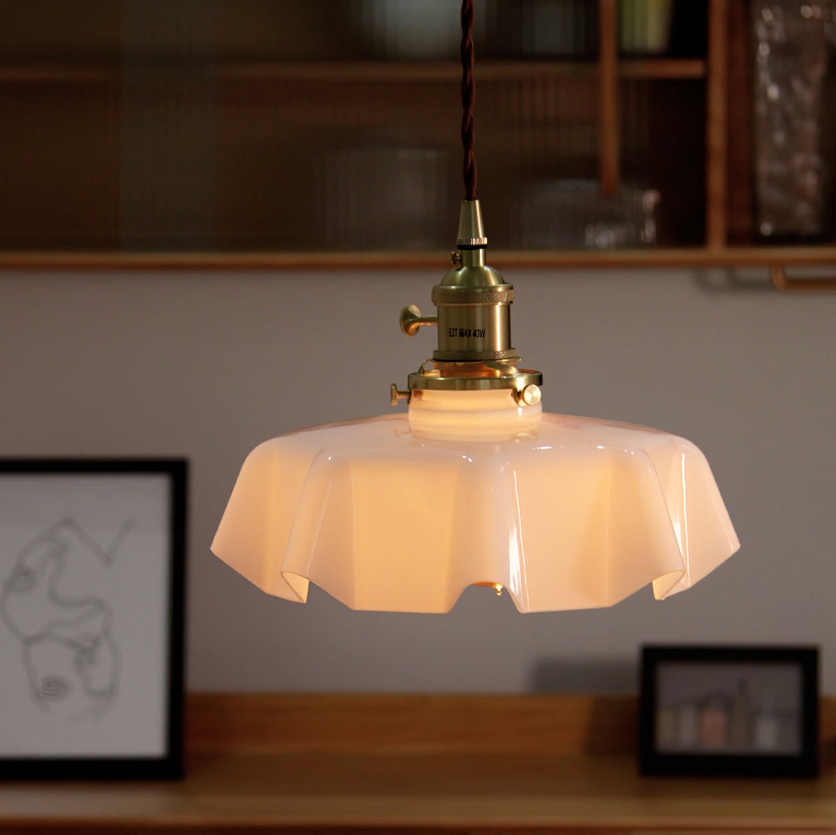 Kamili Vintage Pendant Light