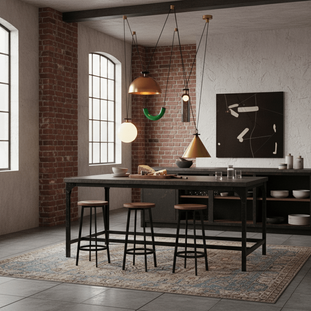 Lilleli Geometric Chandelier