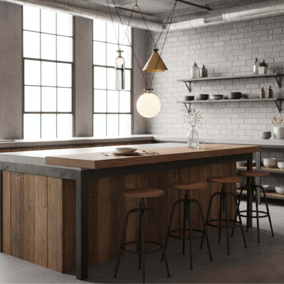 Lilleli Geometric Chandelier