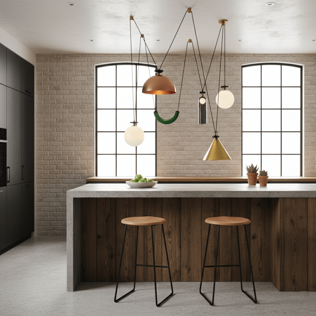 Lilleli Geometric Chandelier