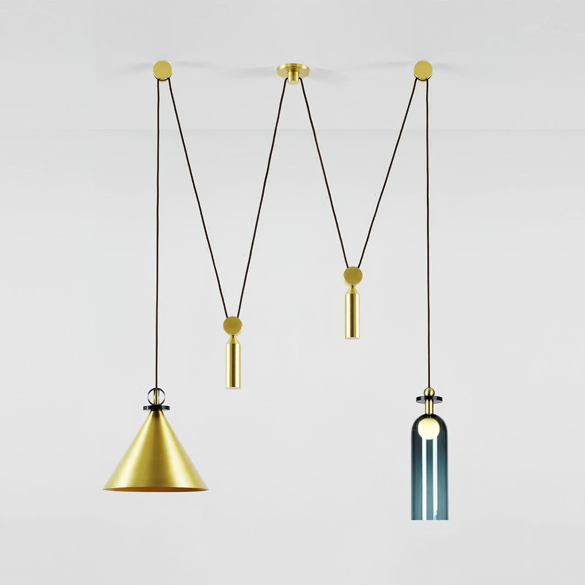 Lilleli Geometric Chandelier