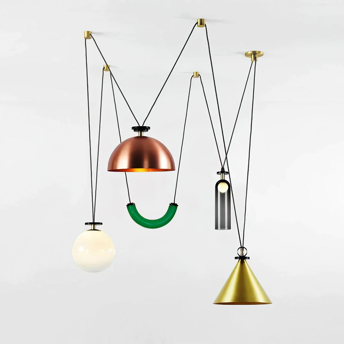 Lilleli Geometric Chandelier