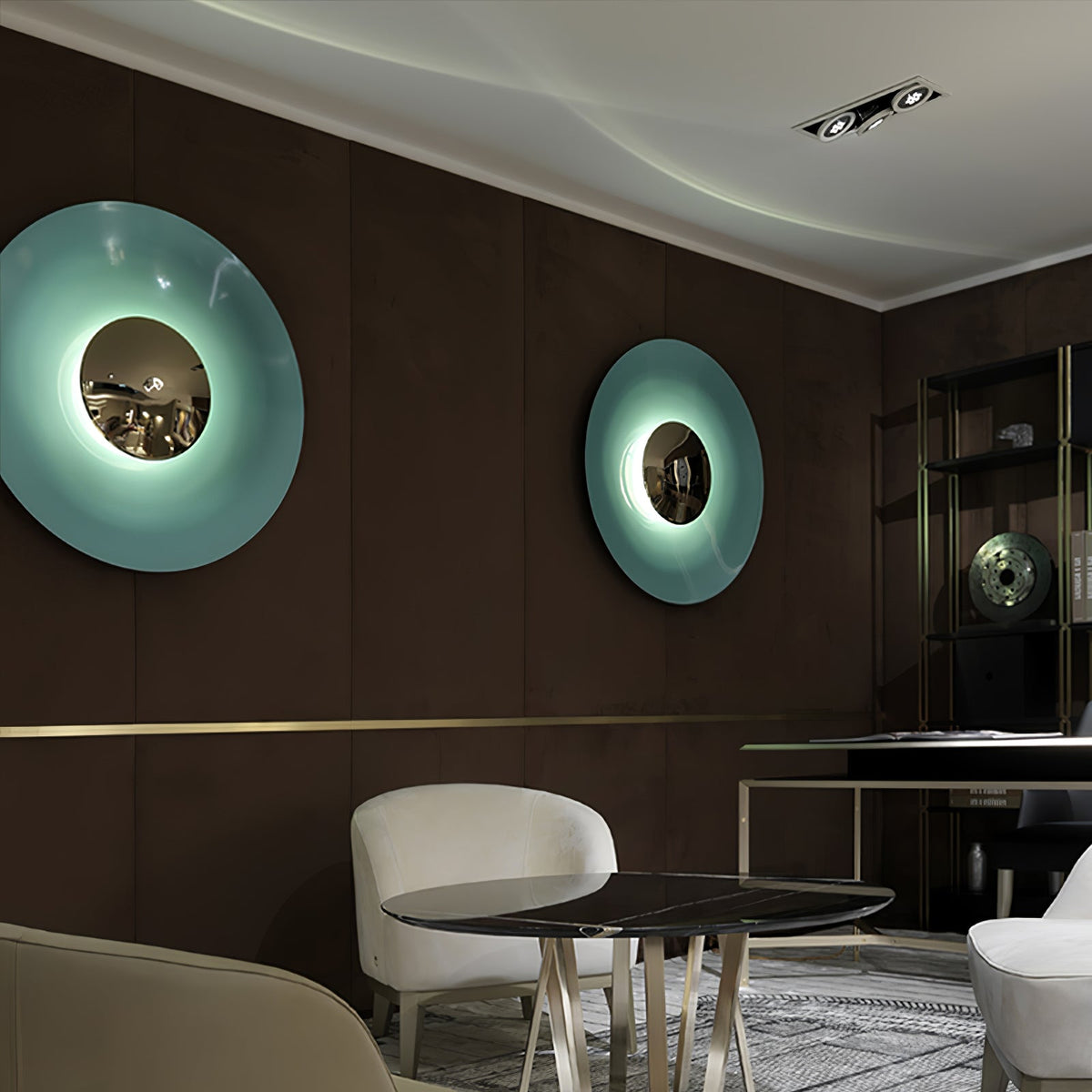 Fracenon Round Wall Light