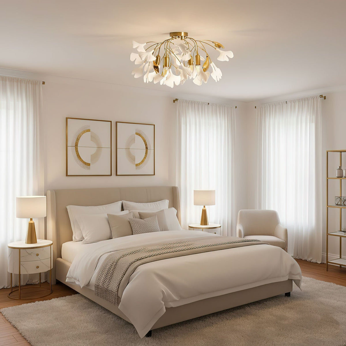 Harero Floral Ceiling Light