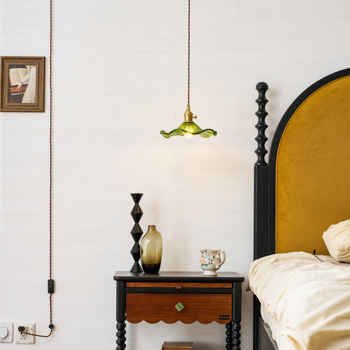 Goldi Ribbed Pendant Light