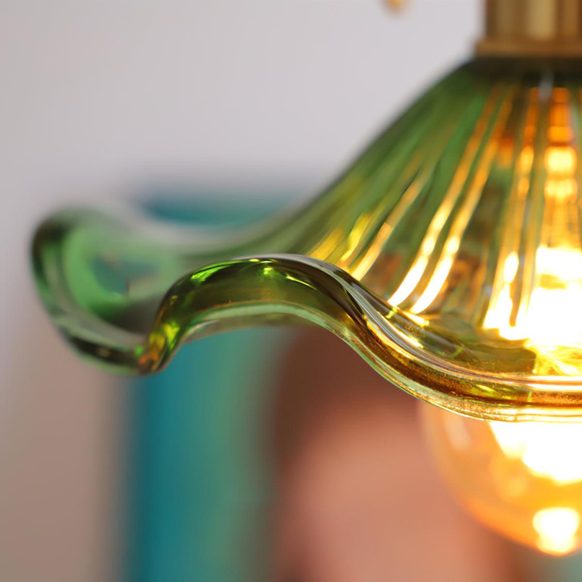 Goldi Ribbed Pendant Light