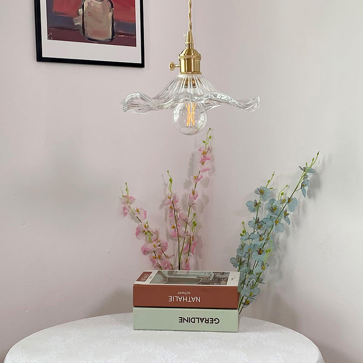 Goldi Ribbed Pendant Light