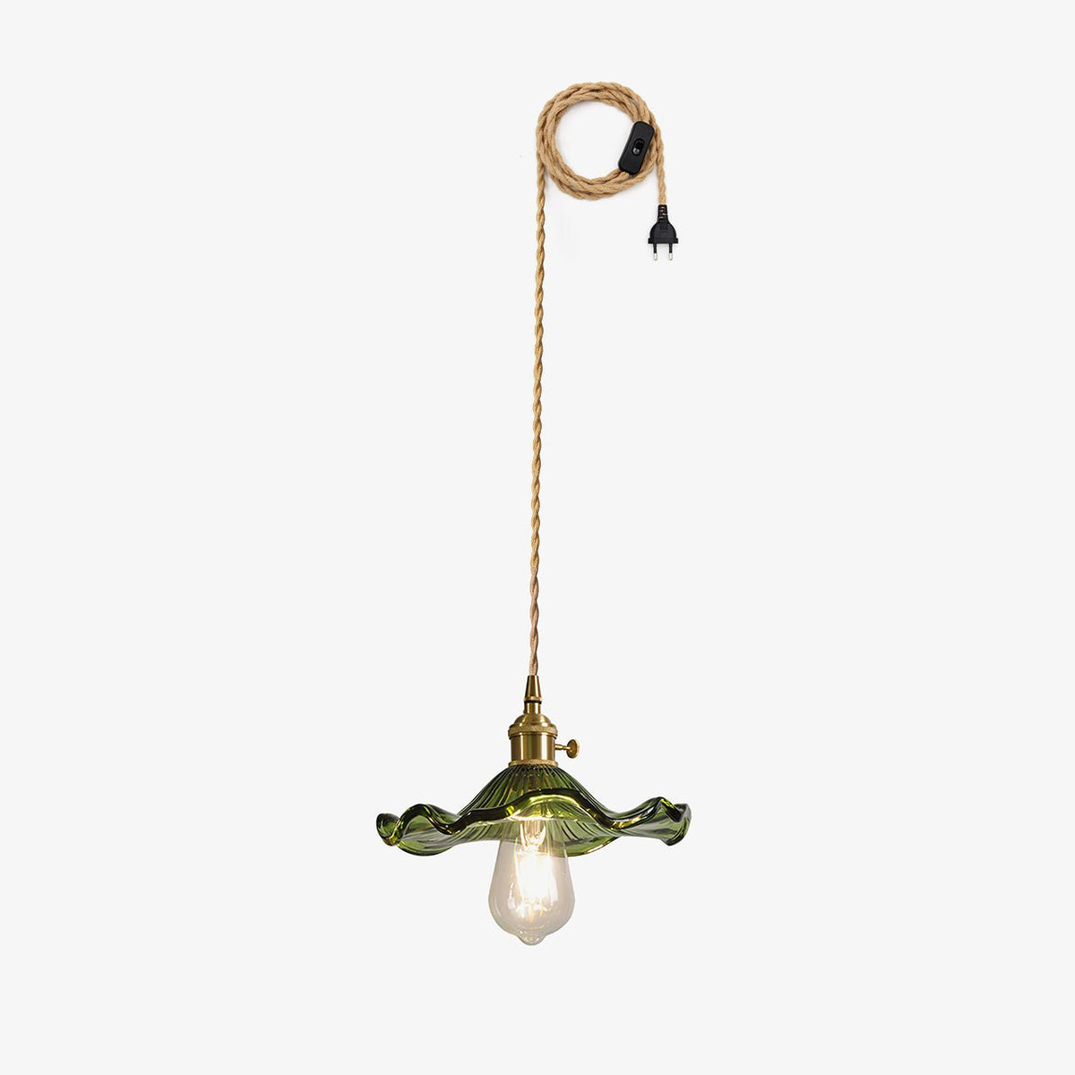 Goldi Ribbed Pendant Light
