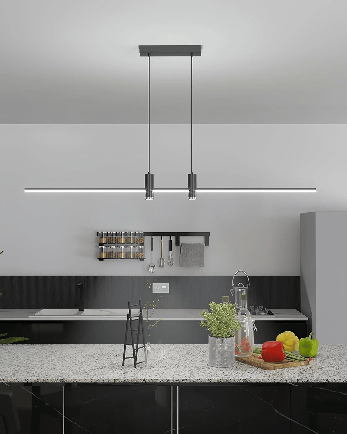 Buna Linear Pendant Light
