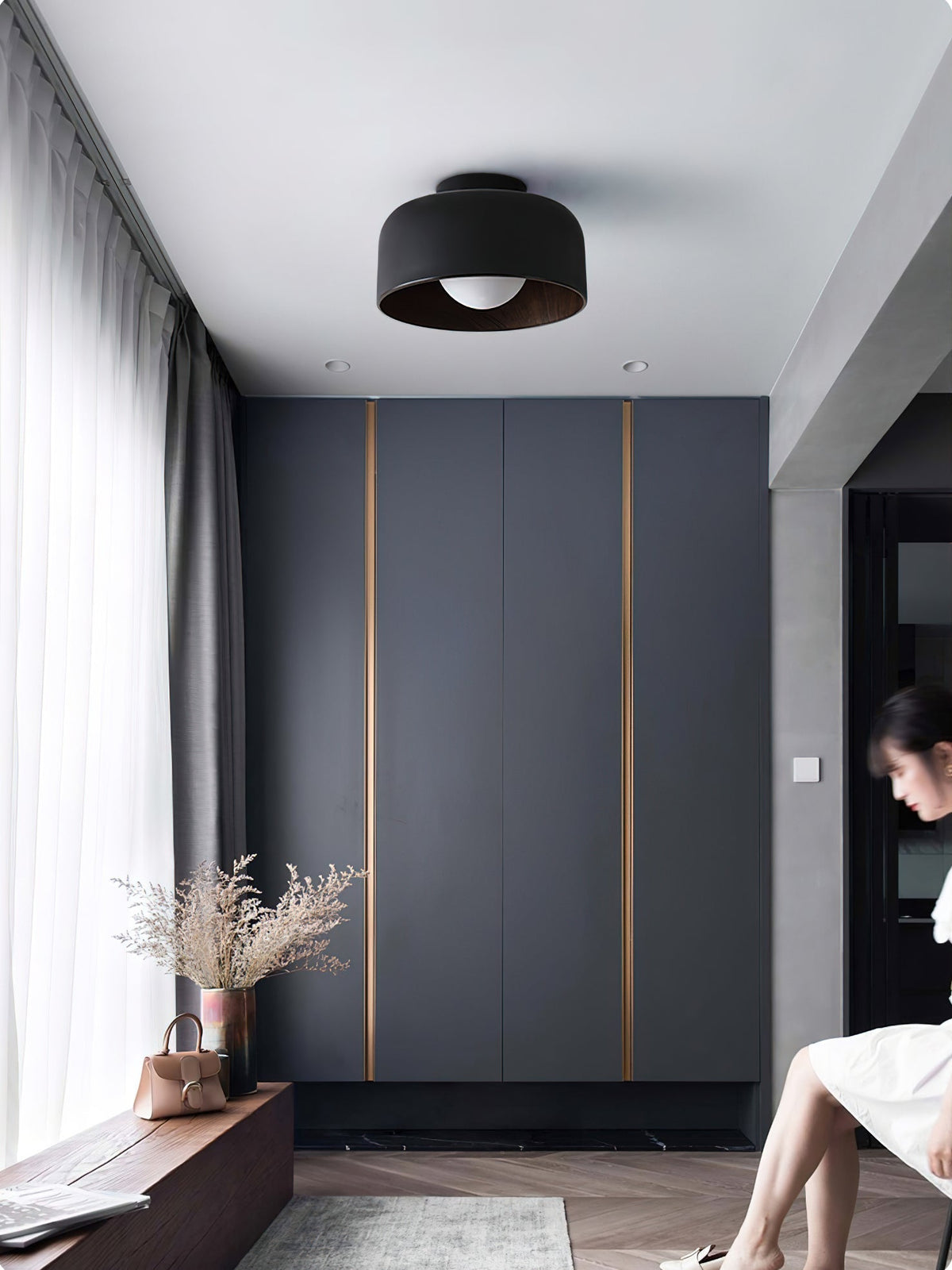 Loponi Globe Ceiling Light