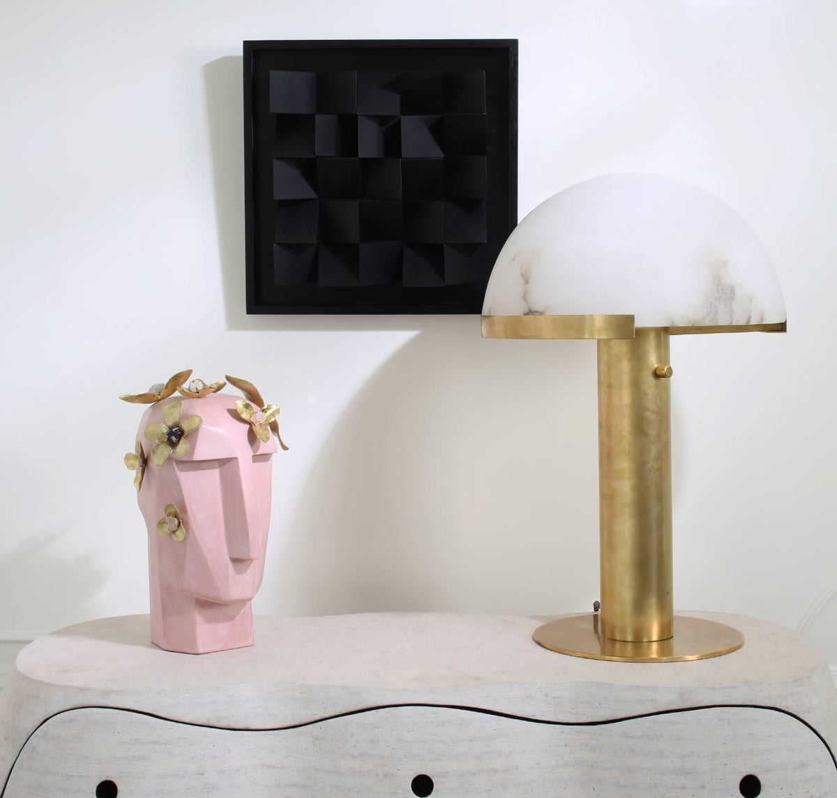 Elegance Alabaster Table Lamp – detail 9