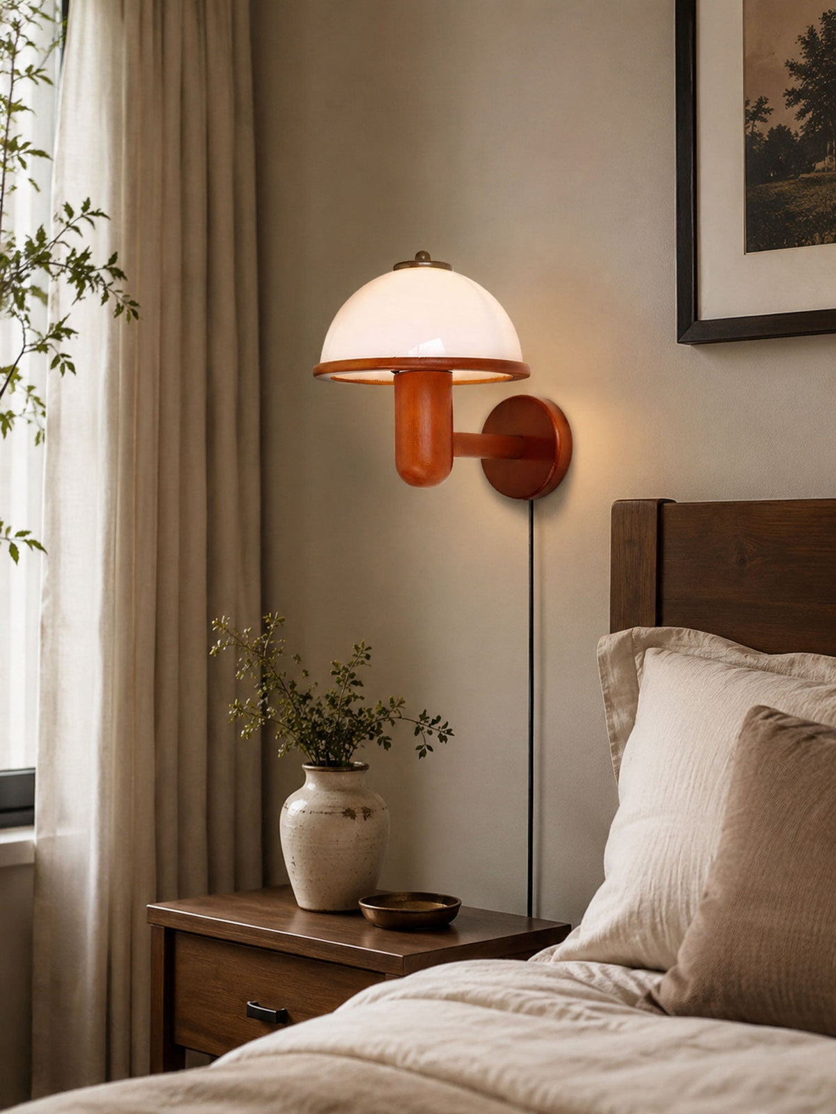 Matala Mushroom Wall Light