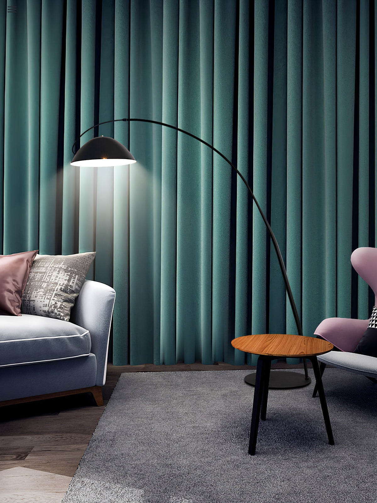 Zedo Arc Floor Lamp