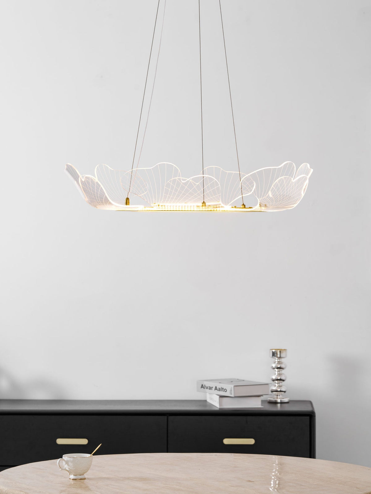 Delvani Leaf Chandelier