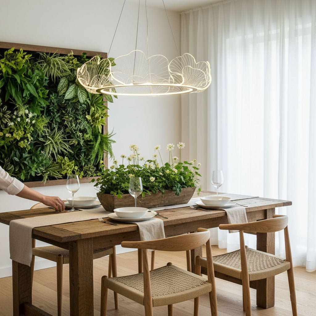 Delvani Leaf Chandelier
