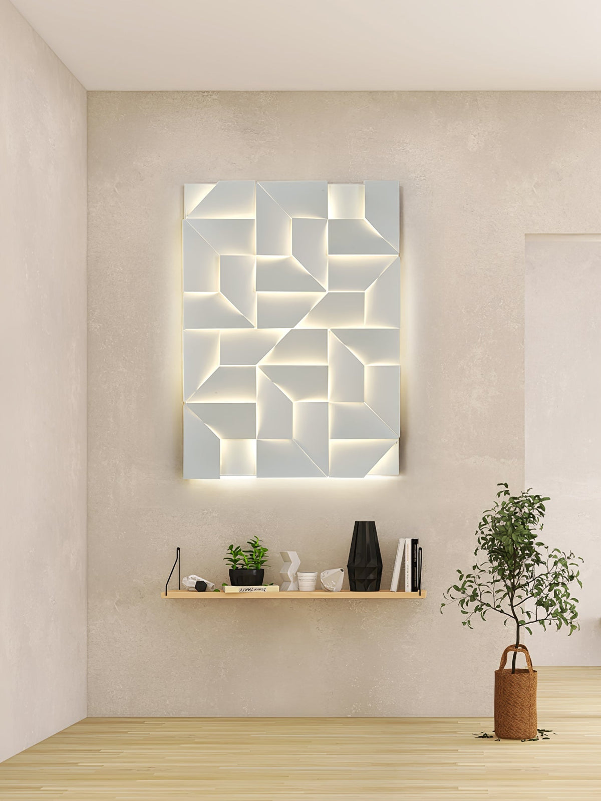 Tinunan Geometric Wall Light