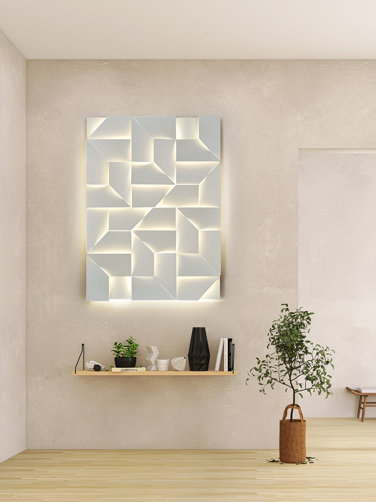 Tinunan Geometric Wall Light