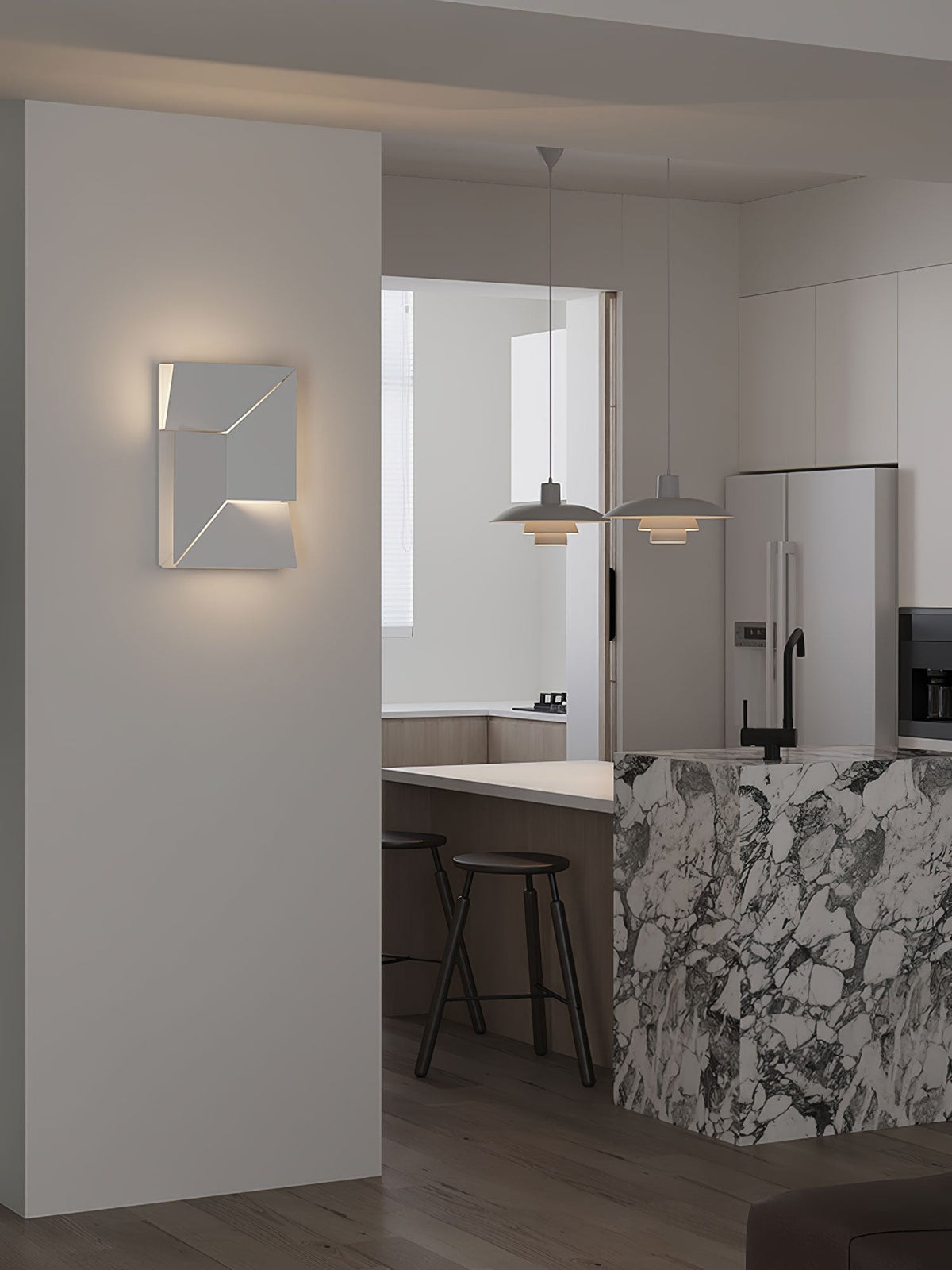 Tinunan Geometric Wall Light