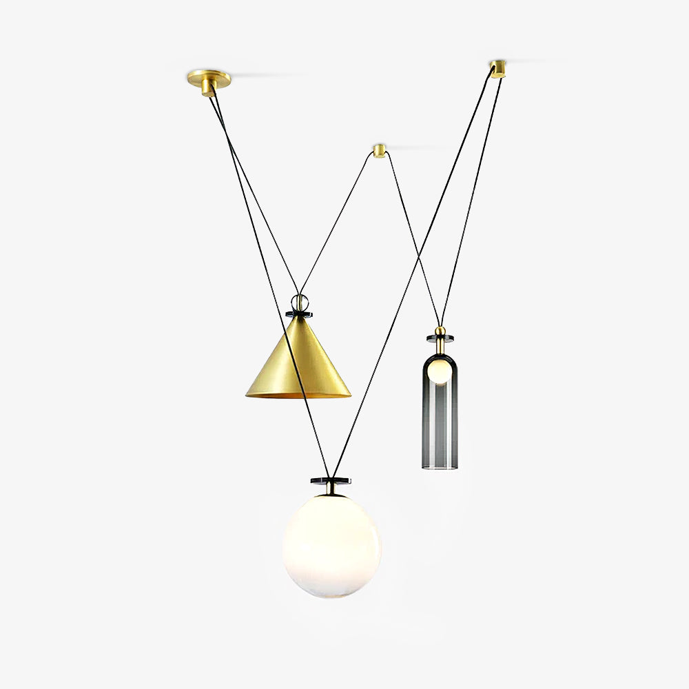Lilleli Geometric Chandelier
