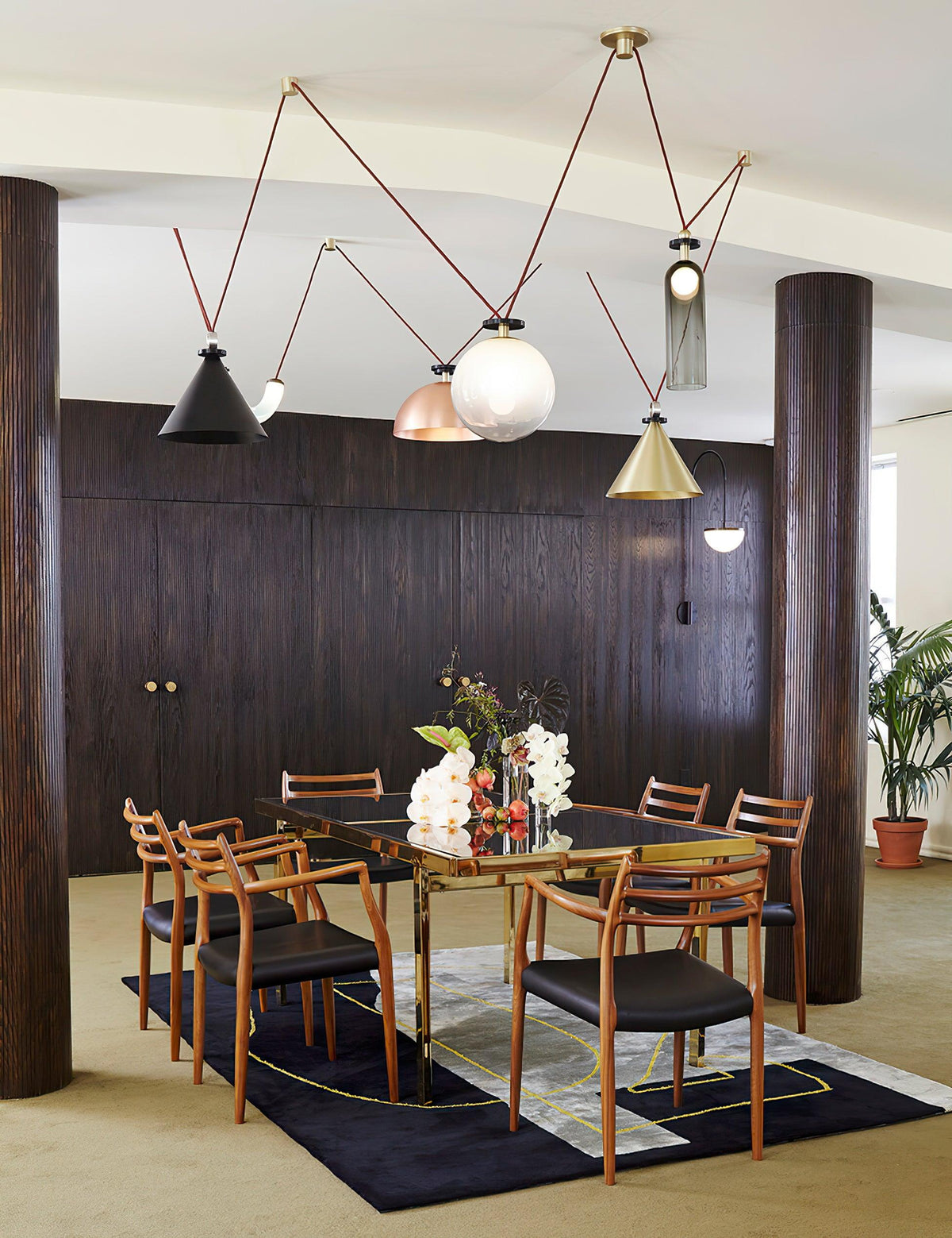 Lilleli Geometric Chandelier