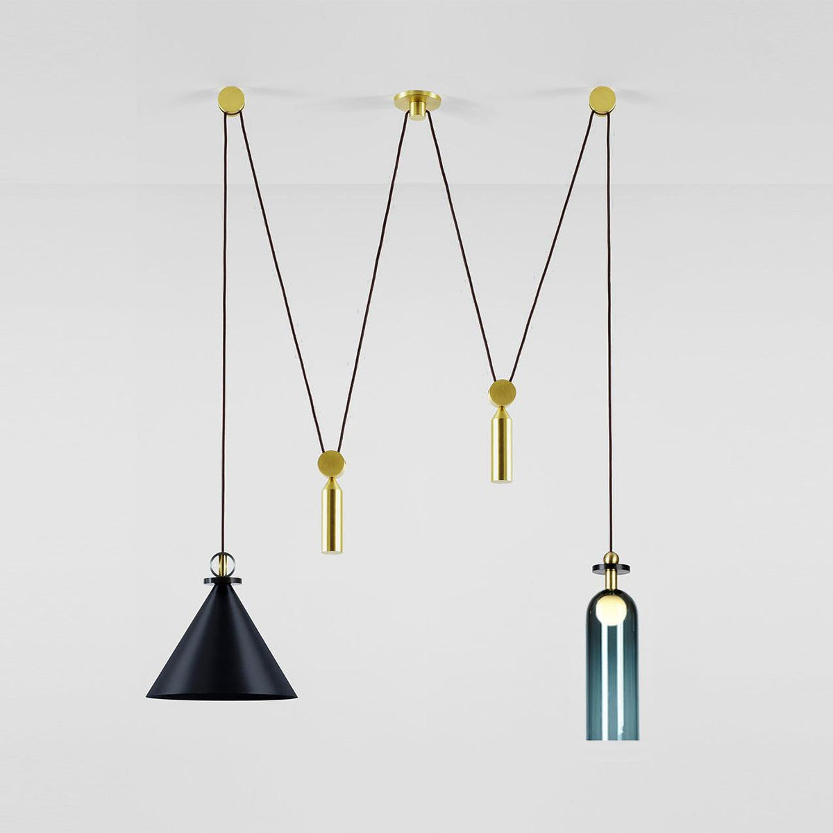 Lilleli Geometric Chandelier
