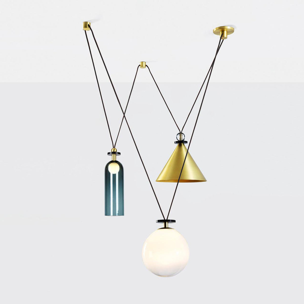 Lilleli Geometric Chandelier