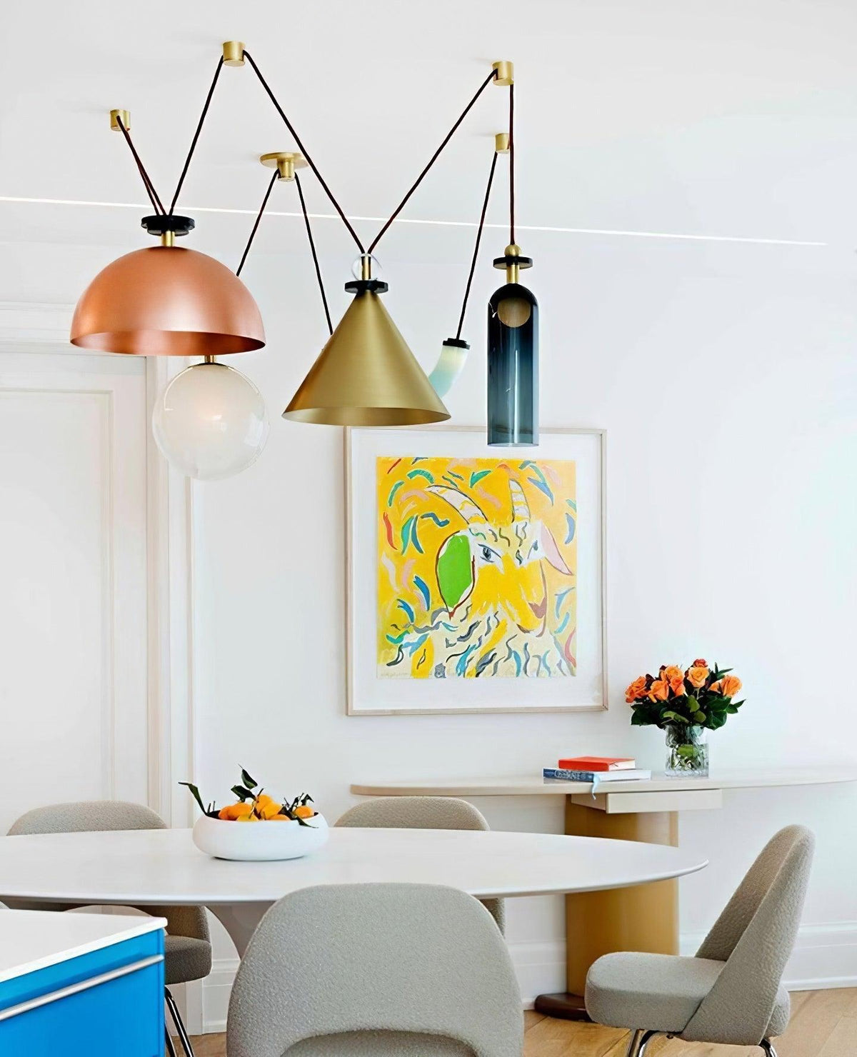 Lilleli Geometric Chandelier
