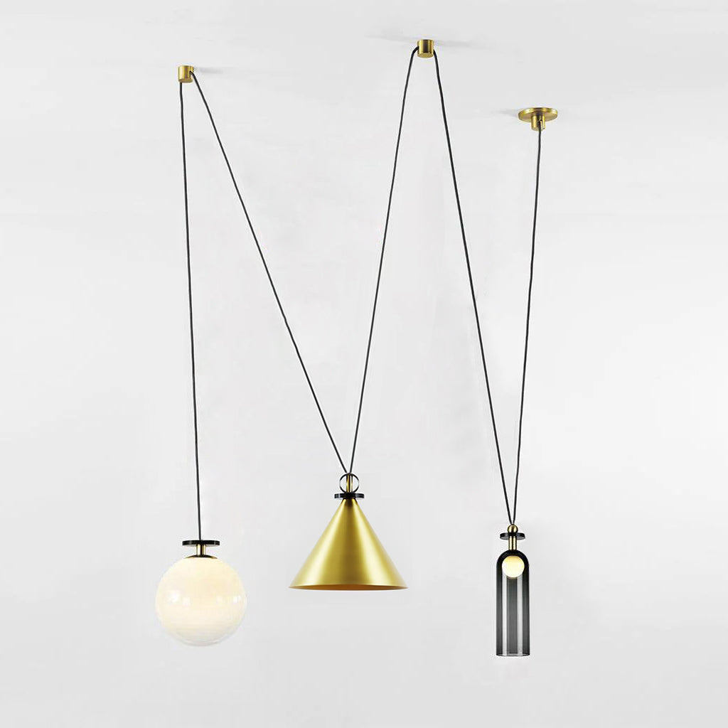 Lilleli Geometric Chandelier