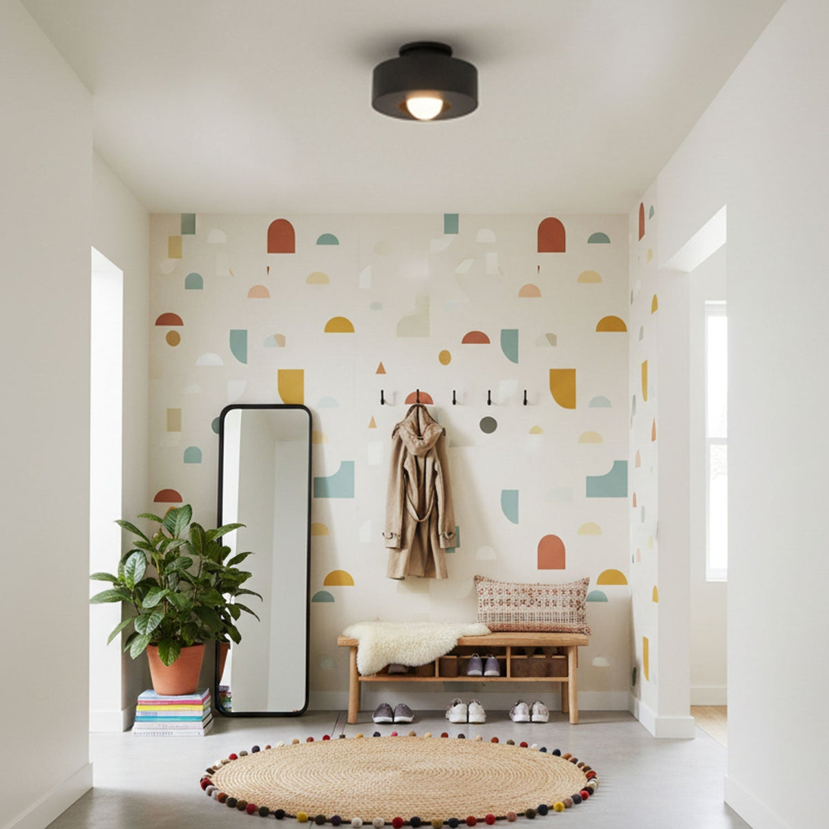 Jimenil Round Ceiling Light