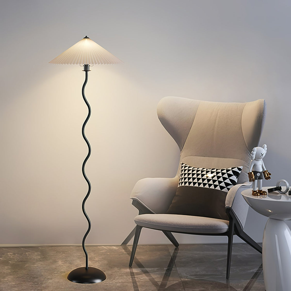 Bernini Wavy Floor Lamp