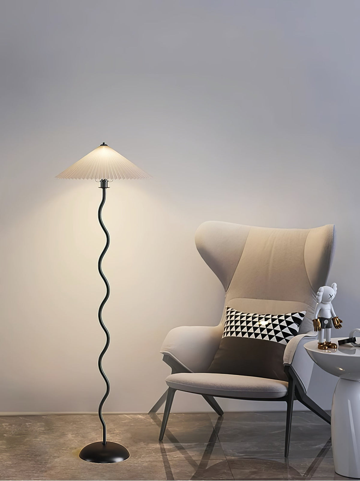 Bernini Wavy Floor Lamp