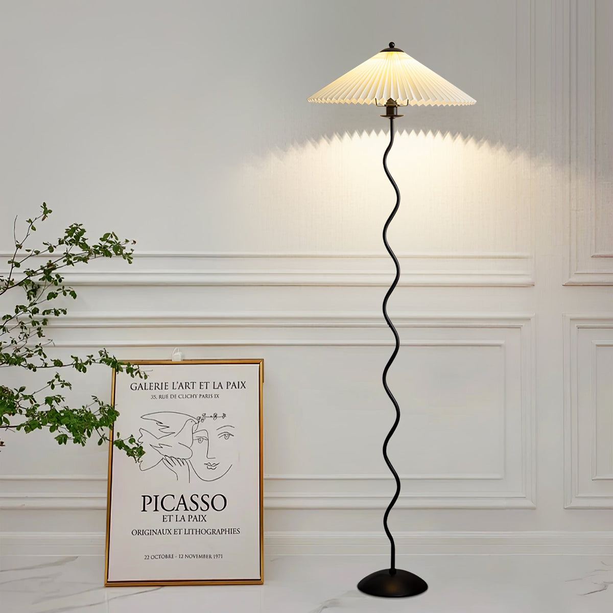 Bernini Wavy Floor Lamp