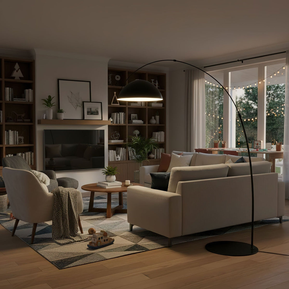Zedo Arc Floor Lamp