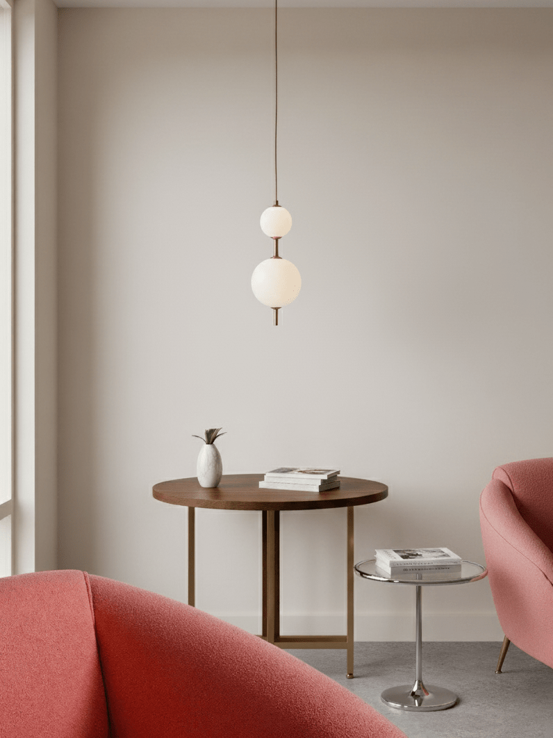 Roruno Globe Pendant Light